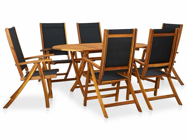 Eettafel voor buiten - acaciahout - afbeelding 1 van  6