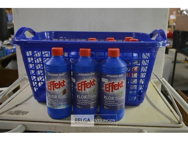 Effect klor desinfiterend middel - afbeelding 1 van  2