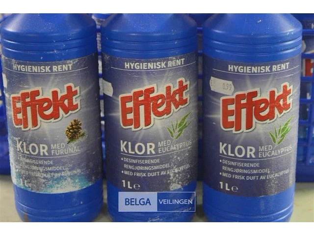 Effect klor desinfiterend middel - afbeelding 2 van  2