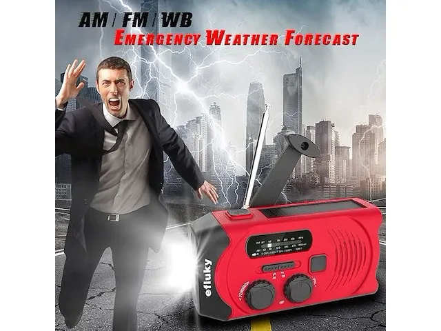 Efluky solar radio am/fm - afbeelding 7 van  7