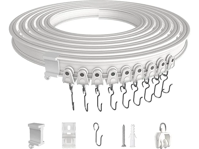 Efuturetime gebogen gordijnrail - afbeelding 1 van  2