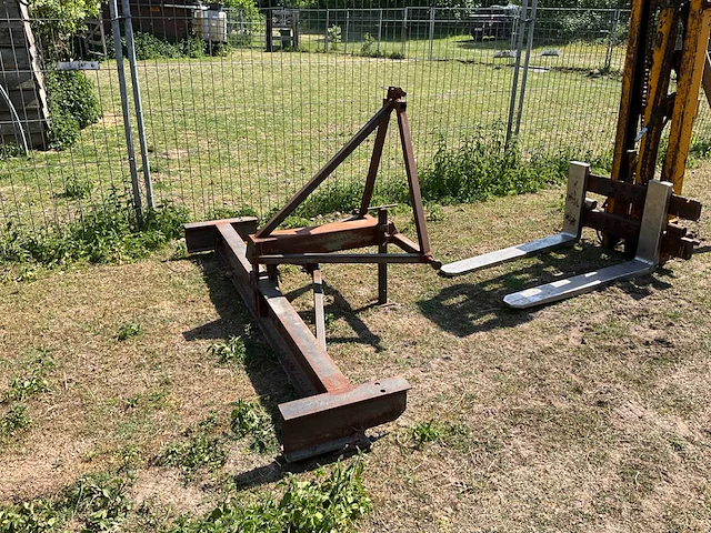 Egalisatieframe voor tractor - afbeelding 1 van  3