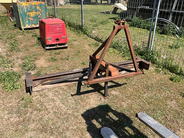 Egalisatieframe voor tractor - afbeelding 2 van  3