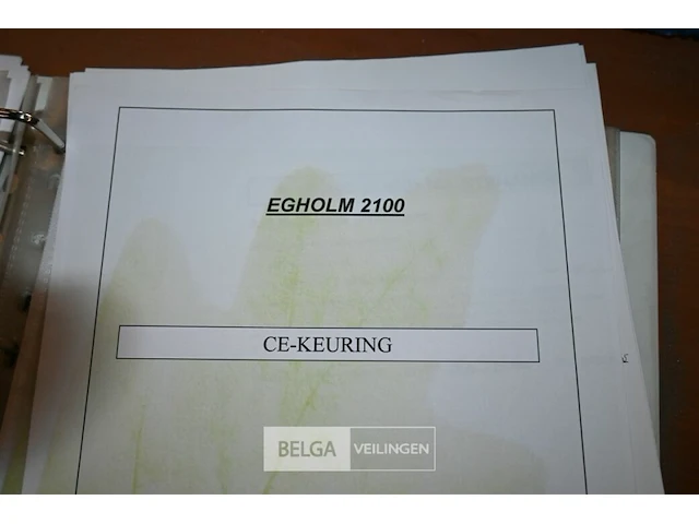 Egholm 2100 met veegmachine + andere toestellen - afbeelding 3 van  20