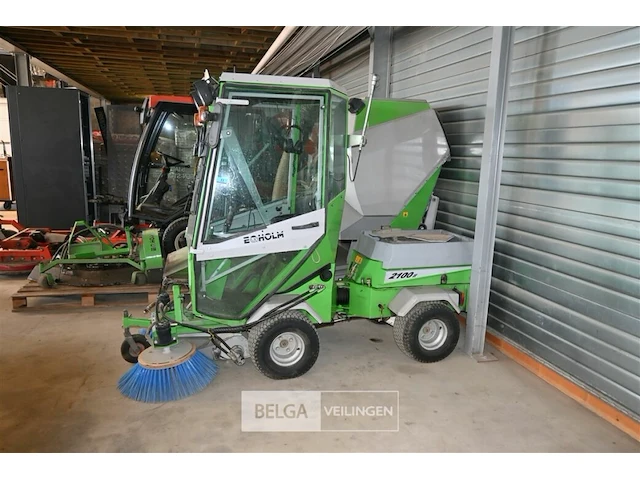 Egholm 2100 met veegmachine + andere toestellen - afbeelding 5 van  20