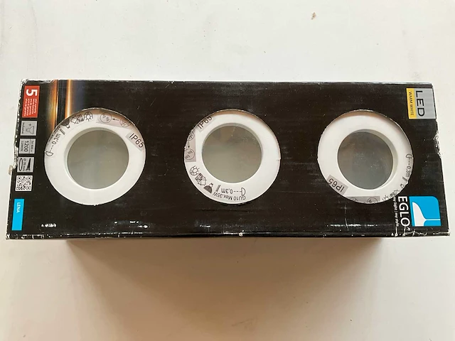 Eglo lena spots 3 stuks 400 lumen ip65 (9x) - afbeelding 2 van  6
