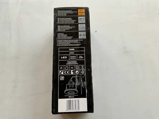 Eglo lena spots 3 stuks 400 lumen ip65 (9x) - afbeelding 3 van  6