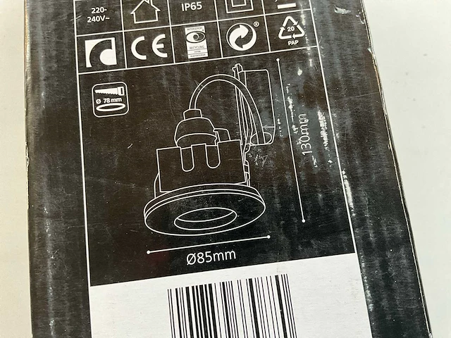 Eglo lena spots 3 stuks 400 lumen ip65 (9x) - afbeelding 4 van  6