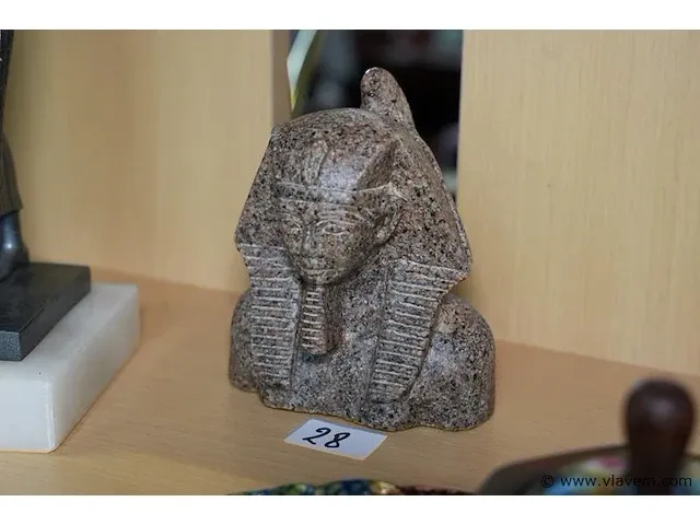 Egyptisch beeld in steen - afbeelding 1 van  1
