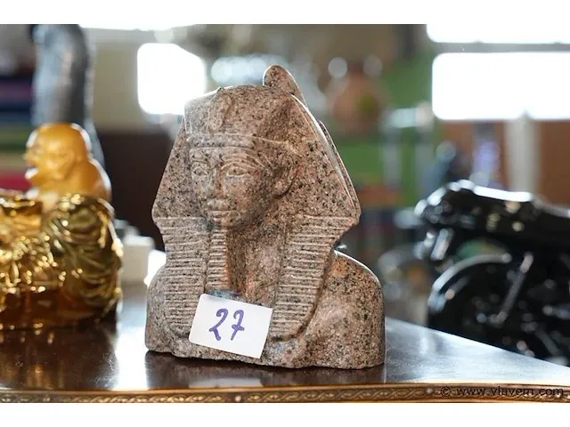 Egyptisch sierbeeld in steen - afbeelding 1 van  1