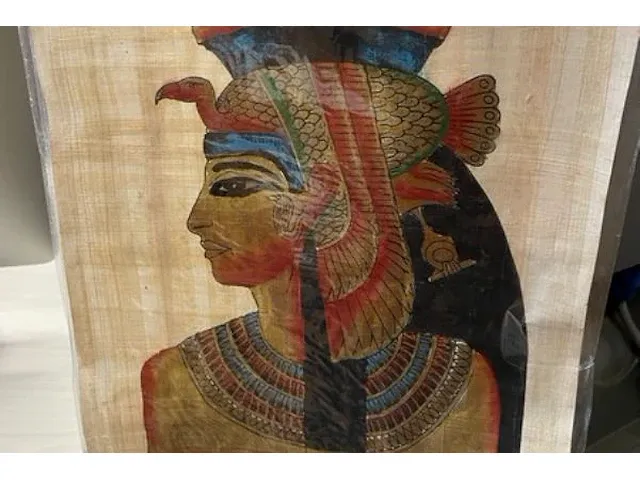 Egyptische prent - afbeelding 2 van  2