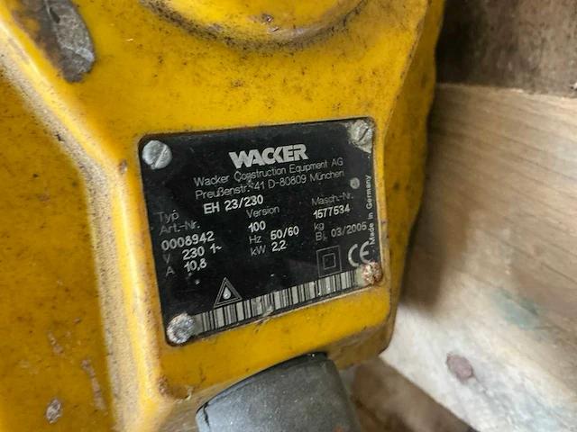 Eh23/230 breekhamer - afbeelding 4 van  4