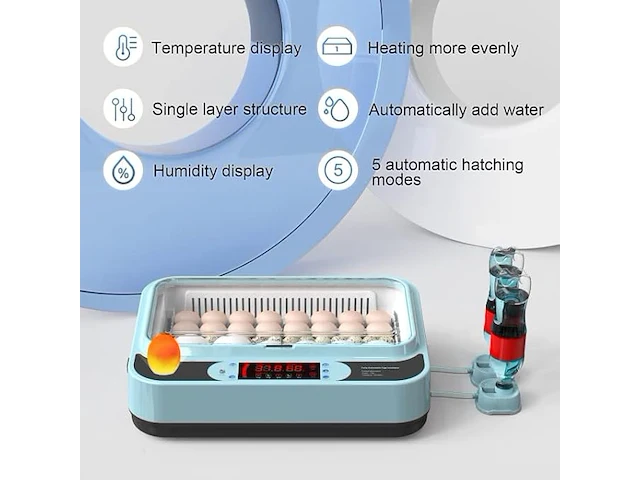 Ei-incubator - afbeelding 2 van  5