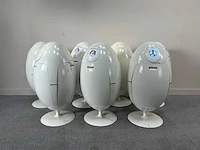 "ei"-vormige afvalbakken - waste containers & bins (7x) - afbeelding 1 van  5