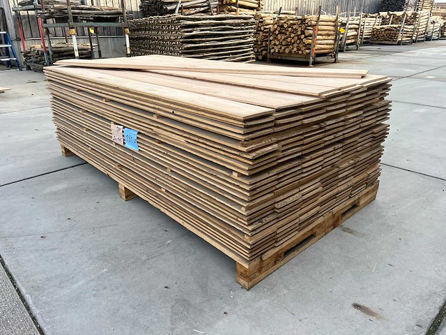 Eik - eiken planchetten tand en groef planken (181x) - afbeelding 5 van  6
