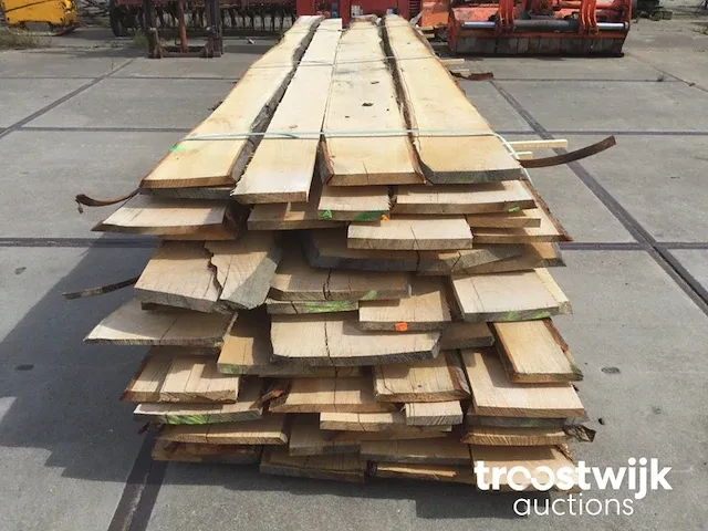 Eik amerikaans dakbeschot/verticale beplanking - afbeelding 2 van  7