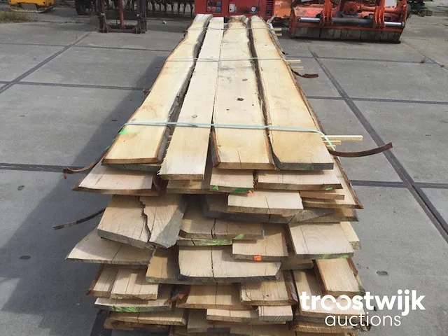 Eik amerikaans dakbeschot/verticale beplanking - afbeelding 3 van  7