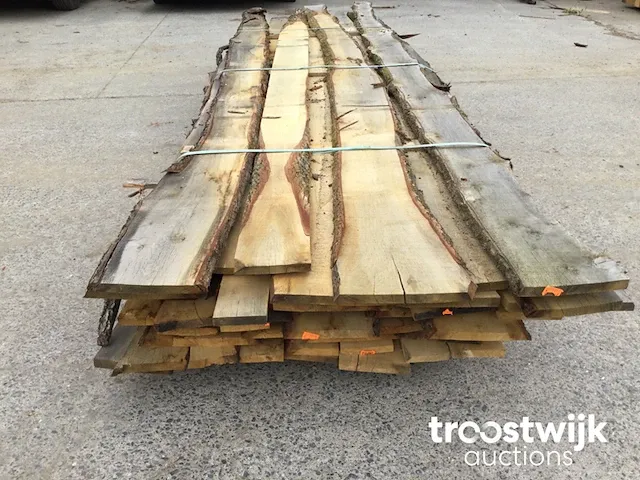 Eik europees dakbeschot of verticale beplanking - afbeelding 2 van  7