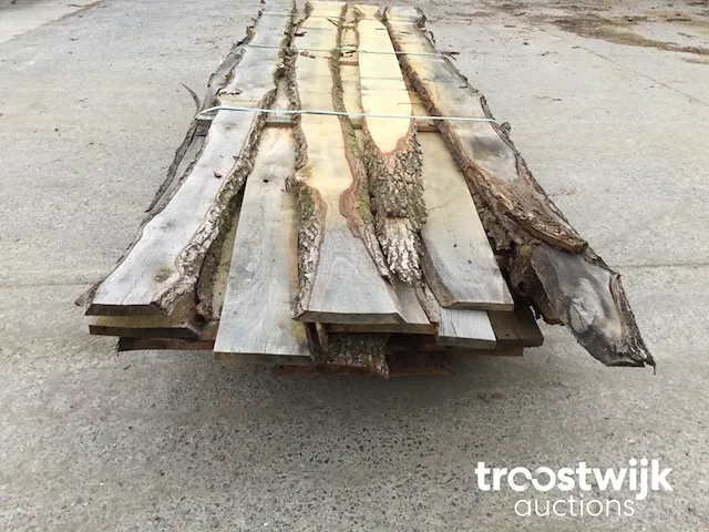 Eik europees dakbeschot of verticale beplanking - afbeelding 4 van  7
