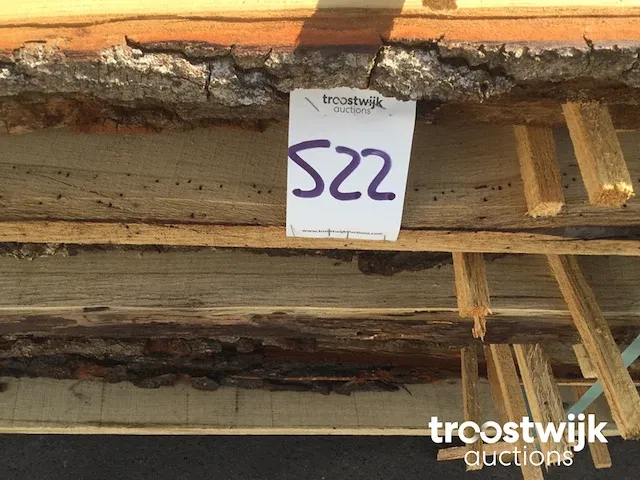 Eik europees dakbeschot of verticale beplanking - afbeelding 2 van  10