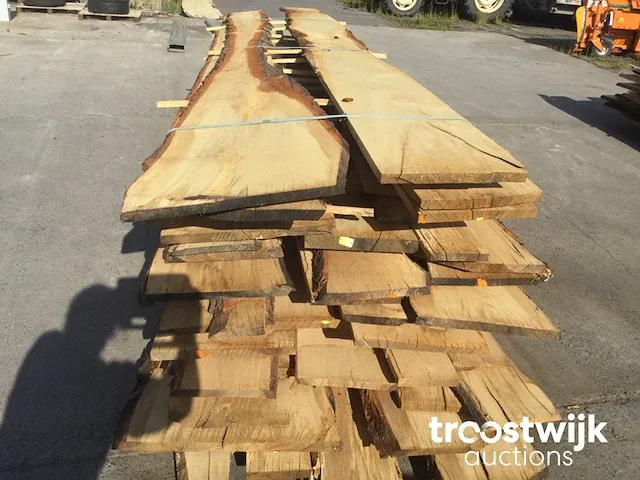 Eik europees dakbeschot of verticale beplanking - afbeelding 10 van  10