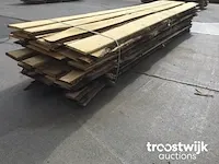 Eik europees dakbeschot of verticale beplanking