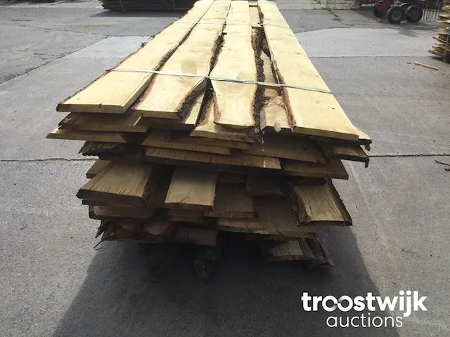 Eik europees dakbeschot of verticale beplanking - afbeelding 3 van  10