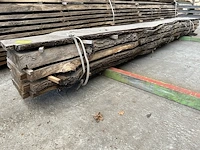 Eik stam- lengtes +/- 3400mm - afbeelding 2 van  3