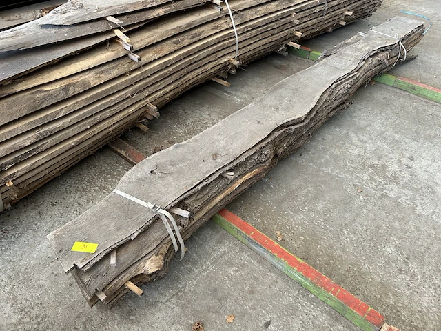 Eik stam- lengtes +/- 3400mm - afbeelding 3 van  3