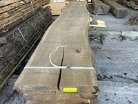 Eik stam europees + rode amerikaanse eik - lengtes +/- 3560mm - afbeelding 3 van  5