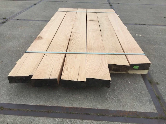 Eiken baddens geschaafd 65x175x2050 ( 6 ) - afbeelding 3 van  6