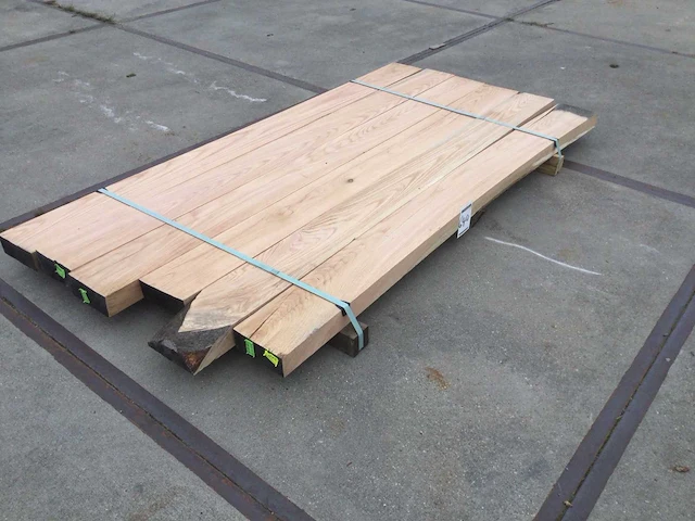 Eiken baddens geschaafd 65x175x2050 ( 6 ) - afbeelding 1 van  6