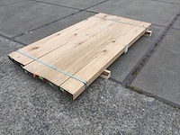 Eiken baddens geschaafd 65x175x2100 ( 6 ) - afbeelding 1 van  6