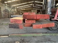 Eiken balken - lengtes +/- 2500mm - 3400mm (+/- 10) - afbeelding 2 van  5