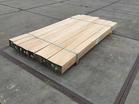 Eiken balken geschaafd 120x120x2050 ( 9 ) - afbeelding 1 van  7