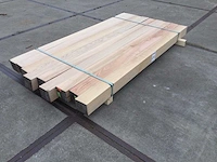 Eiken balken geschaafd 120x120x2050 ( 9 ) - afbeelding 1 van  6