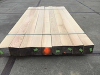 Eiken balken geschaafd 120x120x2050 ( 9 ) - afbeelding 5 van  6