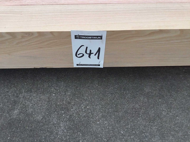 Eiken balken geschaafd 120x120x2050 ( 9 ) - afbeelding 6 van  6