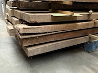 Eiken balken l260 cm (±22 st) - afbeelding 2 van  4