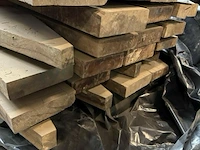 Eiken balken l260 cm (±22 st) - afbeelding 3 van  4