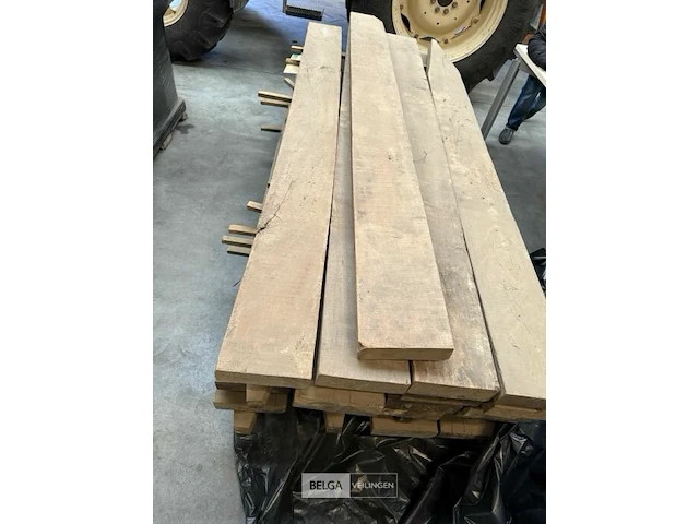 Eiken balken l260 cm (±22 st) - afbeelding 4 van  4