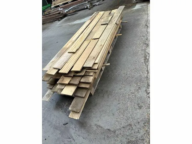 Eiken beplanking verschillende maten en breedtes - afbeelding 2 van  3