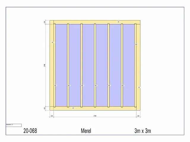 Eiken bijgebouw 3x3 - afbeelding 10 van  19