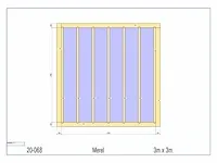Eiken bijgebouw 3x3 - afbeelding 10 van  19