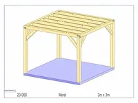 Eiken bijgebouw 3x3 - afbeelding 2 van  19