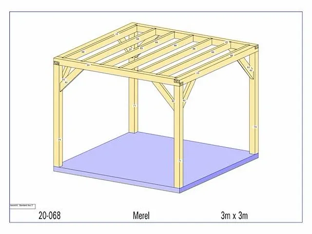 Eiken bijgebouw 3x3 - afbeelding 3 van  19
