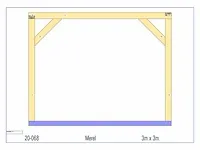 Eiken bijgebouw 3x3 - afbeelding 6 van  19