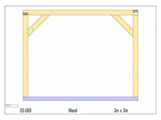 Eiken bijgebouw 3x3 - afbeelding 8 van  19