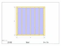 Eiken bijgebouw 3x3 - afbeelding 2 van  19