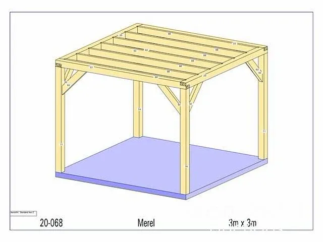 Eiken bijgebouw 3x3 - afbeelding 12 van  19